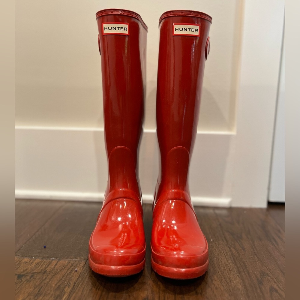 Hunter Rain Boots - EUC w/box
